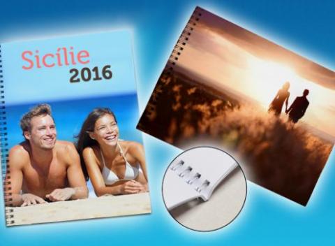 Nie je nad knihu, ktorú napísal sám život. Fantastická 24-stranová fotokniha s krúžkovou väzbou na šírku či výšku.