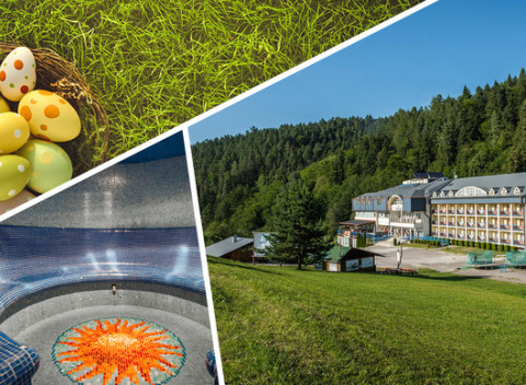 Veľká noc s wellness na Spiši v Hoteli Plejsy Spa & Fun Resort *** a s polpenziou.