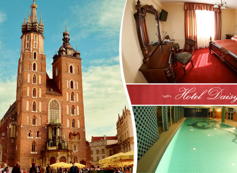Pobyt v kráľovskom meste Krakow v Hoteli Daisy Superior*** s raňajkami a vstupmi do bazéna a sauny.