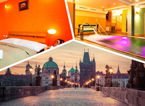 Praha s ubytovaním, raňajkami a privátnym wellness v hoteli Relax Inn****.