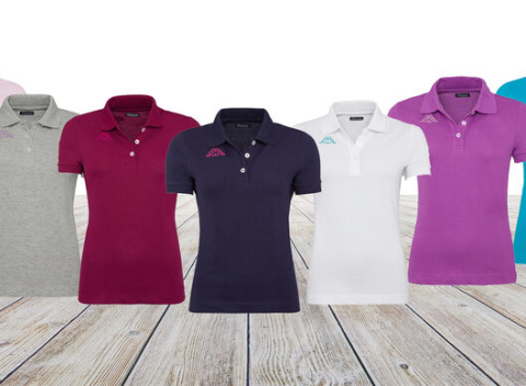 Dámske značkové polokošele Kappa Polo LIFE v originálnom štýlovom dizajne.