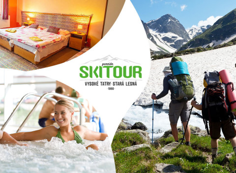 4-dňový pobyt pod vrcholmi Tatier cez Veľkú noc v Penzióne Skitour s celodenným vstupom do aquaparku.
