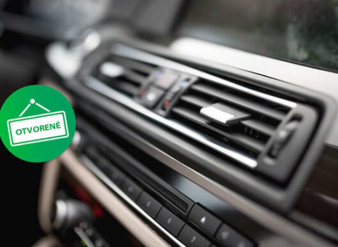 Dezinfekcia interiéru vozidla – oznón, ktorý zničí až 99 % vírusov a baktérií.