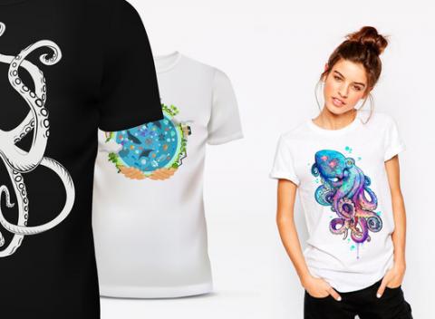 Skvelé tričko s vlastnou potlačou. Chceli by ste nosiť niečo originálne, čo máte iba vy? Nápad v tomto prípade hrá najväčšiu rolu. 