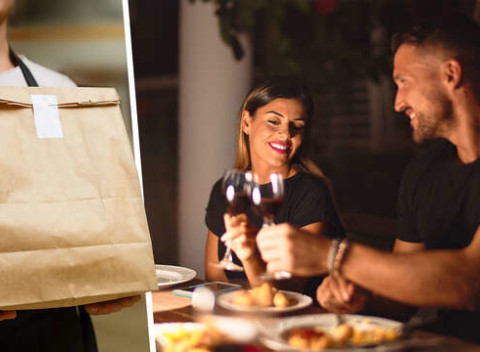 3-chodové menu pre dvoch s donáškou až k vám domov z reštaurácie Brix.