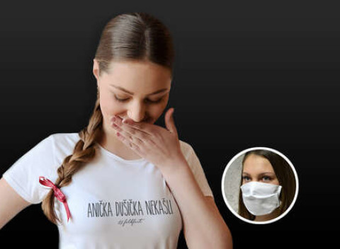 Ľudová elegancia na každý deň - sada rúšok alebo tričko podľa výberu.