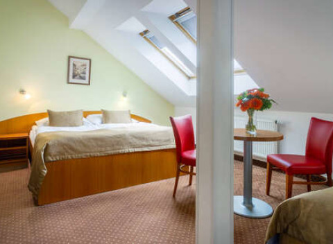 Pohodlné ubytovanie v hoteli Seifert**** blízko centra Prahy aj autobusovej stanice Florenc.