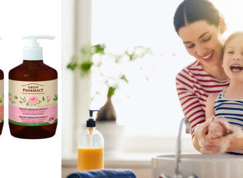 Výživné tekuté mydlá Green Pharmacy aj s darčekom - tradičná bylinná medicína.