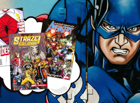 Avengers, Spiderman, Strážcovia Galaxie, Deadpool a ďalšie: Najlepšie Marvel komiksy všetky spolu.