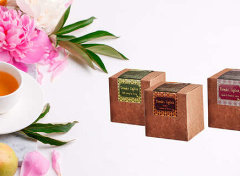 Kvalitné porciované pyramídové čaje v rôznych príchutiach.