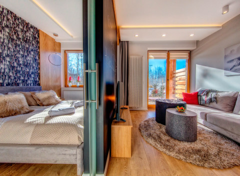 Zakopane v luxusnom apartmáne s kuchynkou v Aparthoteli Giewont *** + wellness a raňajky.