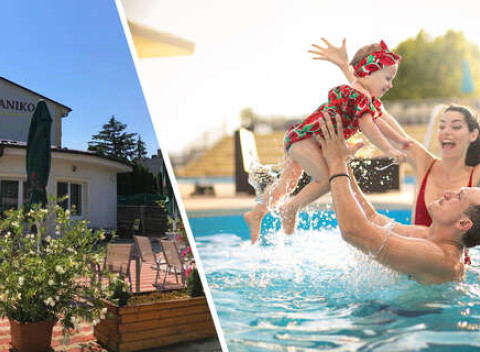 Penzión Aniko Gold*** neďaleko termálneho kúpaliska, ubytovanie s raňajkami.