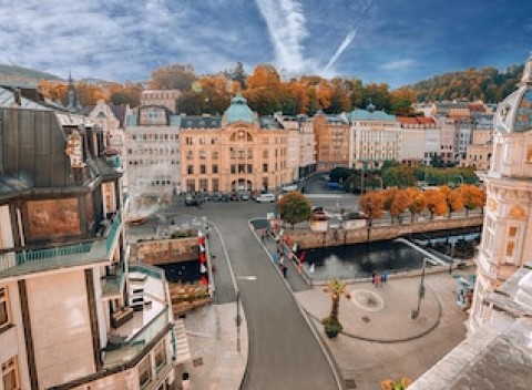 Víkend pre dvoch s raňajkami v Hoteli La Bohemia v Karlových Varoch.