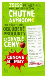 2. stránka Tesco letáku