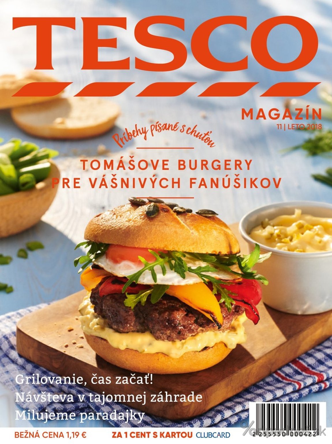 1. stránka Tesco letáku