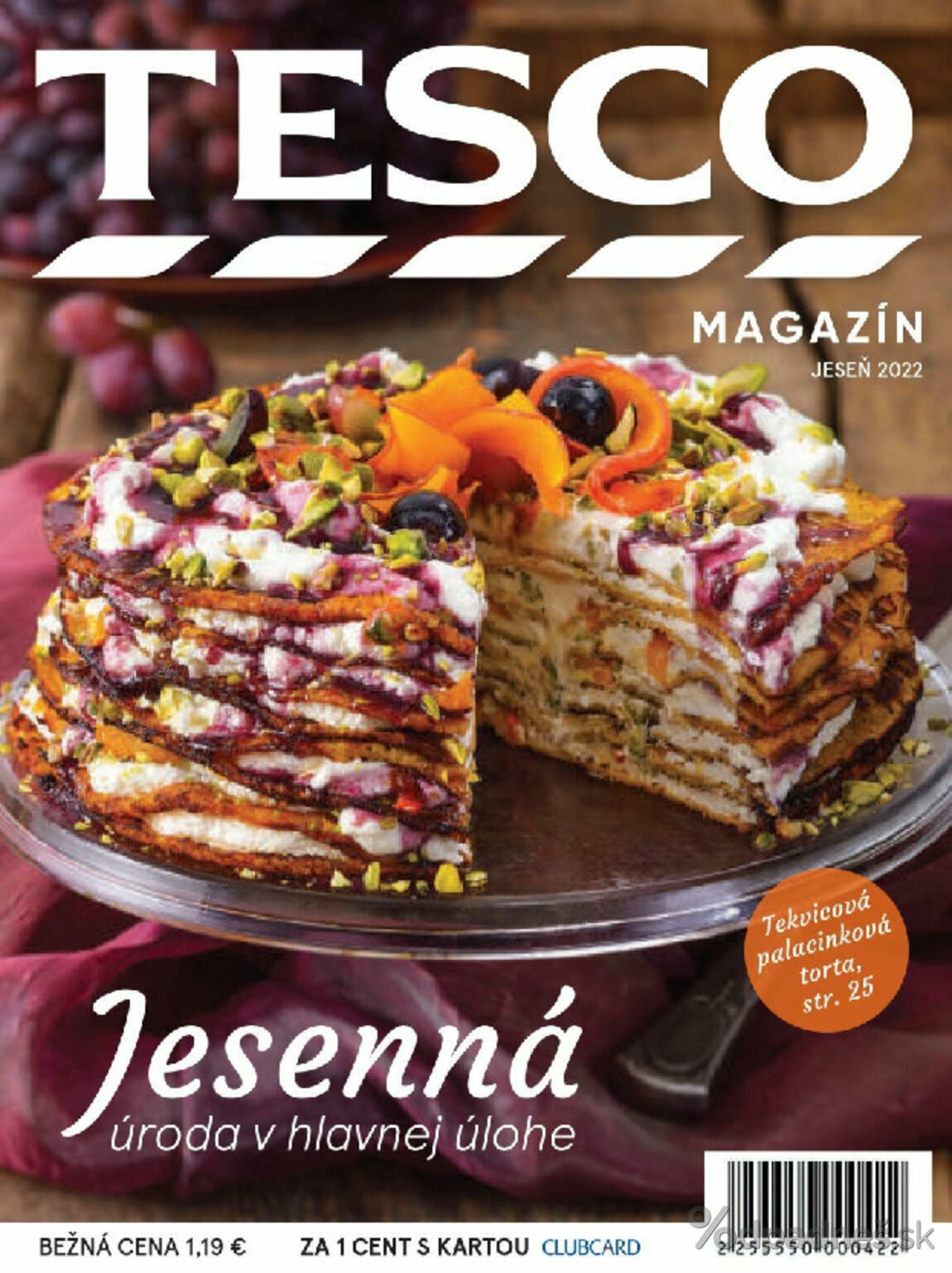 1. stránka Tesco letáku