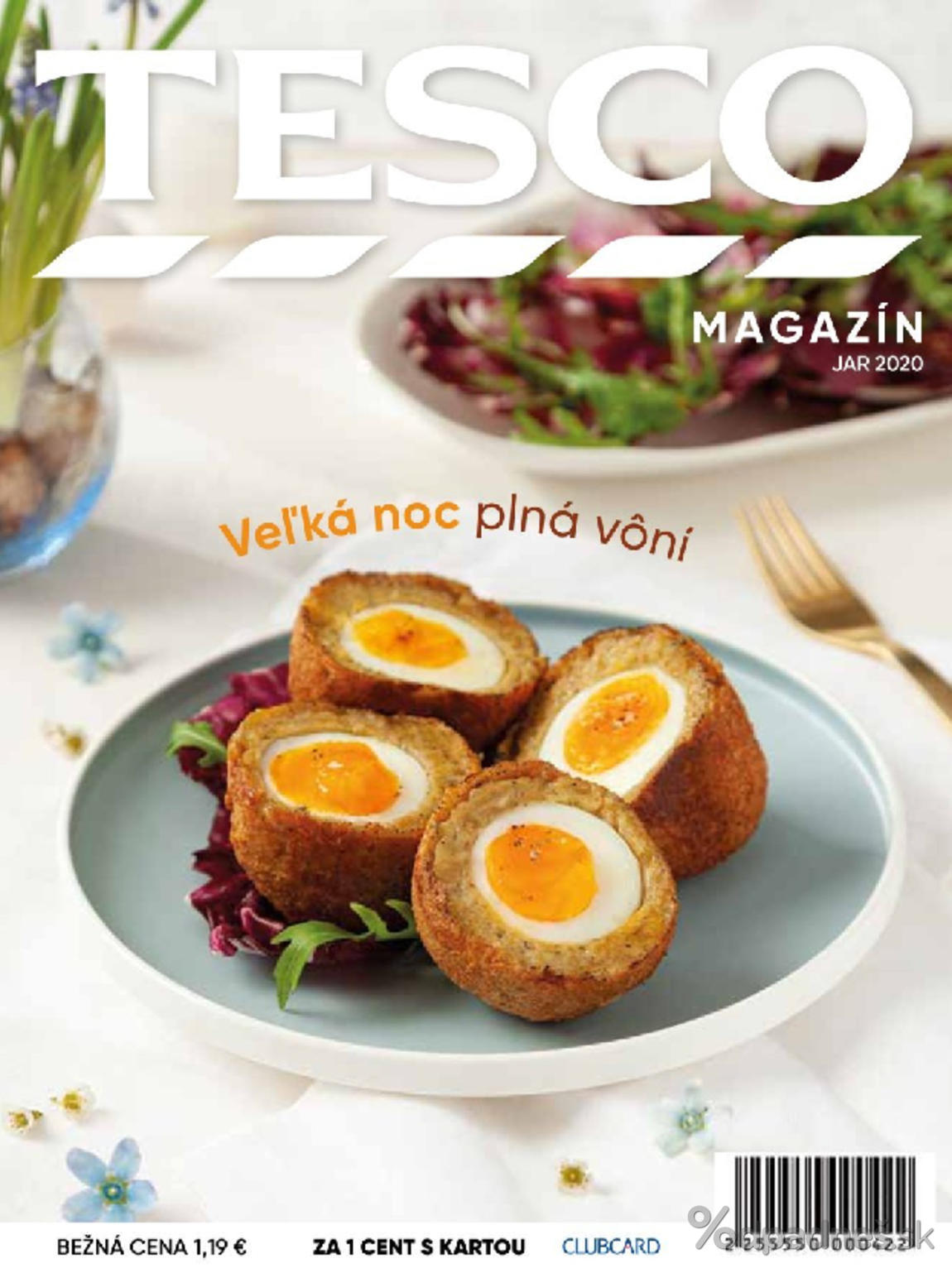 1. stránka Tesco letáku