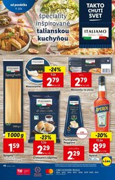 40. stránka Lidl letáku