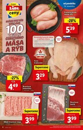 4. stránka Lidl letáku