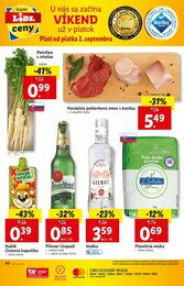 40. stránka Lidl letáku