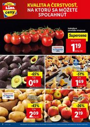 2. stránka Lidl letáku