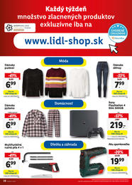 38. stránka Lidl letáku
