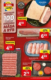 4. stránka Lidl letáku