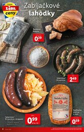 8. stránka Lidl letáku