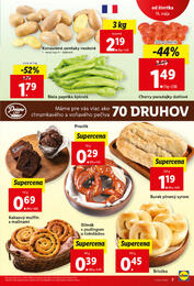 3. stránka Lidl letáku