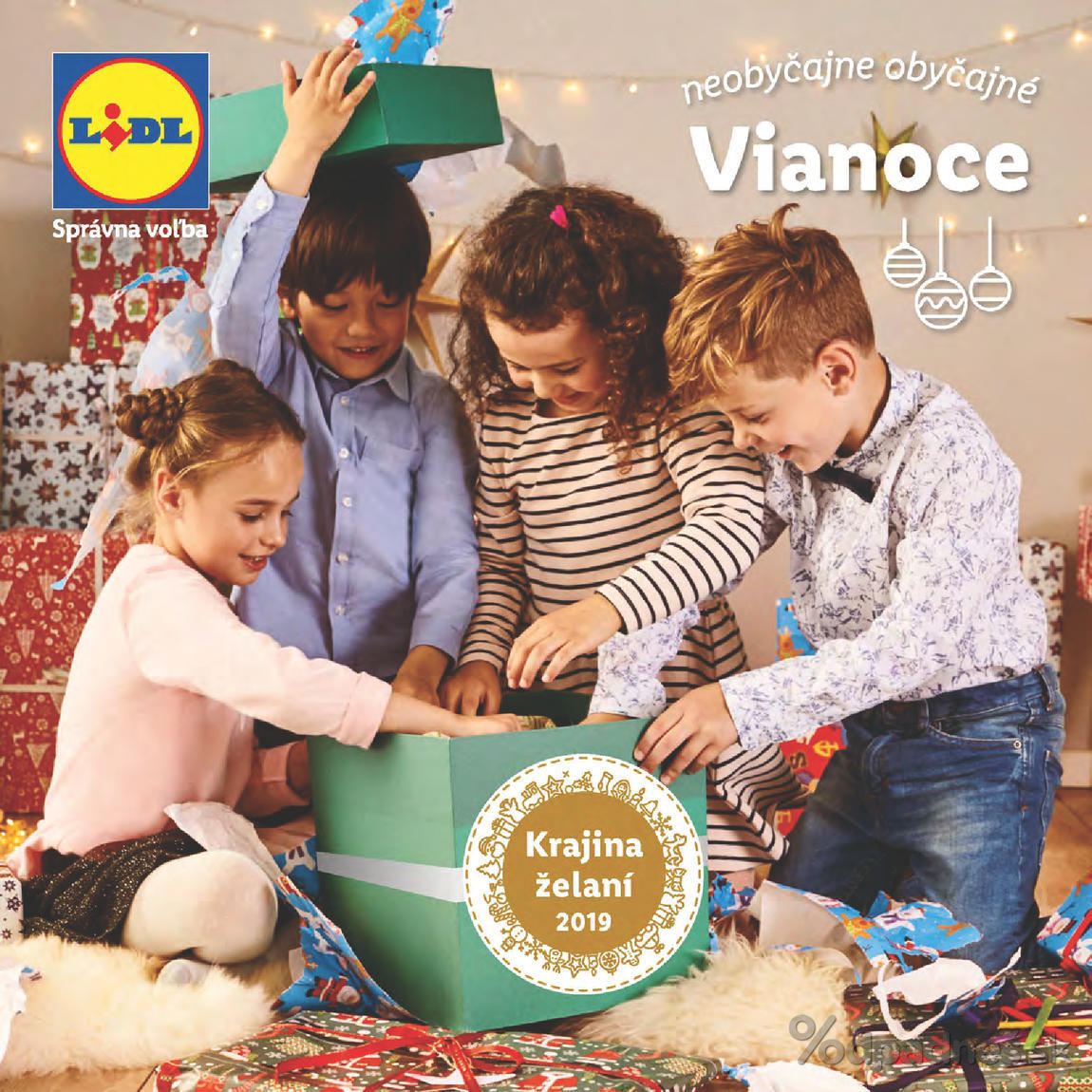 1. stránka Lidl letáku
