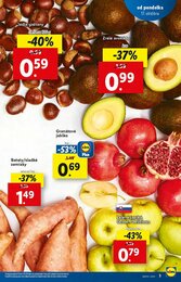 3. stránka Lidl letáku