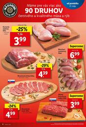 4. stránka Lidl letáku