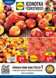 2. stránka Lidl letáku