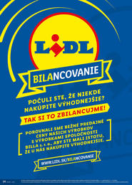 14. stránka Lidl letáku