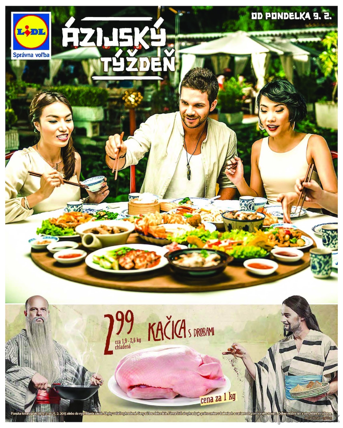 1. stránka Lidl letáku