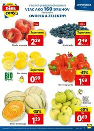 3. stránka Lidl letáku