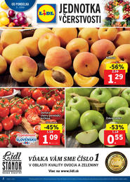 2. stránka Lidl letáku