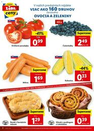 2. stránka Lidl letáku