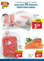 4. stránka Lidl letáku