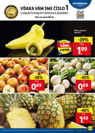 3. stránka Lidl letáku