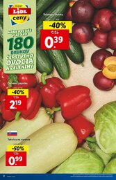 2. stránka Lidl letáku