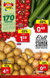 2. stránka Lidl letáku