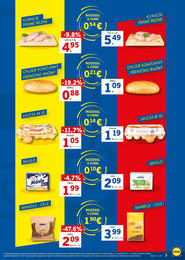 3. stránka Lidl letáku