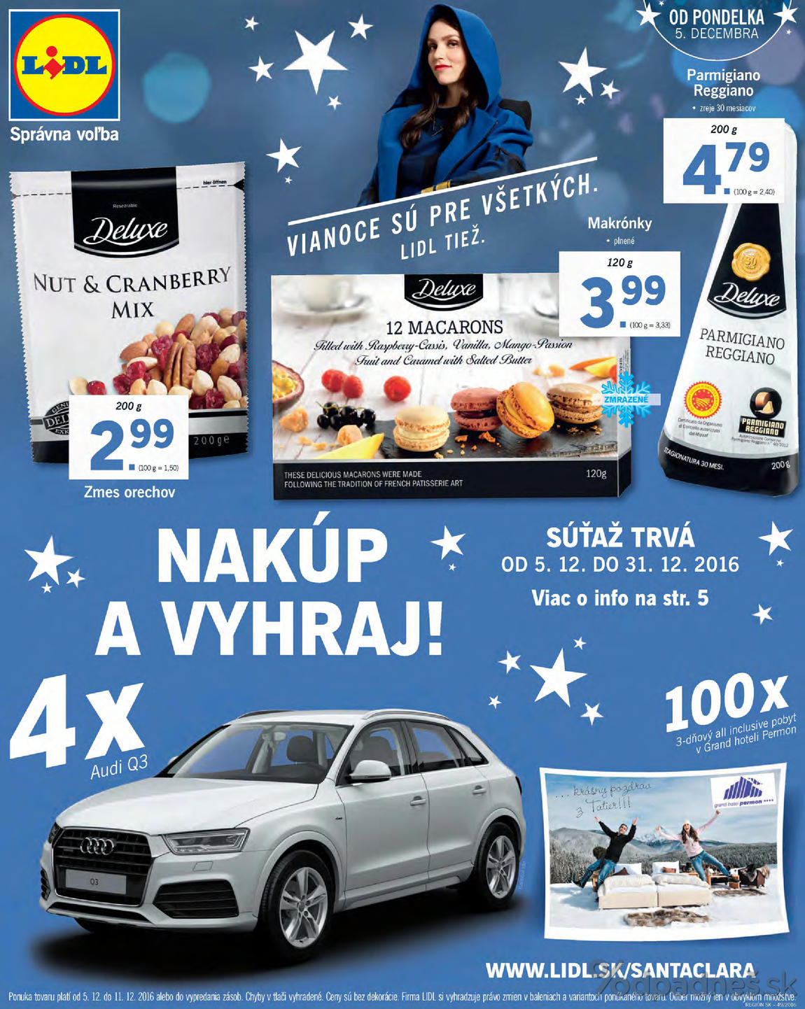 1. stránka Lidl letáku