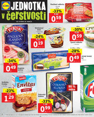 2. stránka Lidl letáku