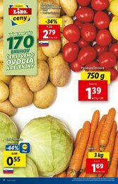 2. stránka Lidl letáku