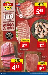 4. stránka Lidl letáku