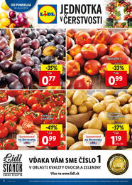 2. stránka Lidl letáku