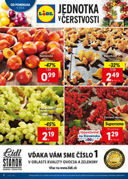 2. stránka Lidl letáku