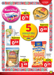 45. stránka Lidl letáku
